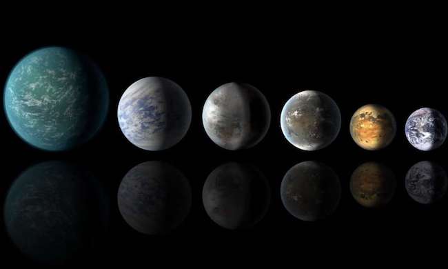 Eksoplanet Bumi Super dan Neptunus Mini. Kredit: NASA