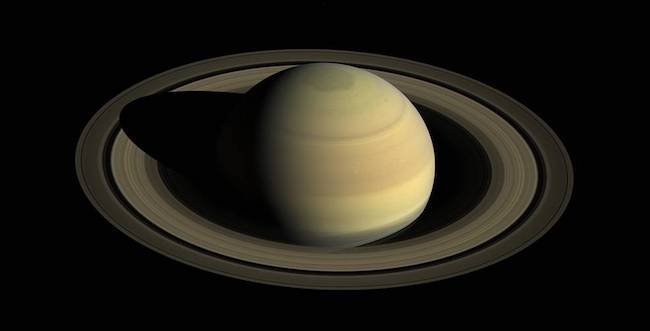 Cincin Saturnus yang dipotret Cassini. Kredit: NASA