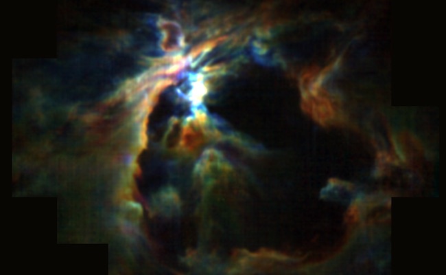 Nebula Orion. Kredit: SOFIA/NASA/ Pabst et.al
