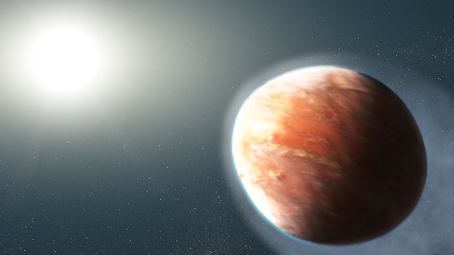 Ilustrasi planet WASP-121b. Kredit: NASA