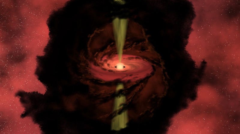 Ilustrasi akresi materi pada piringan sirkumbintang. Kredit: NASA/JPL-Caltech/R. Hurt (SSC)