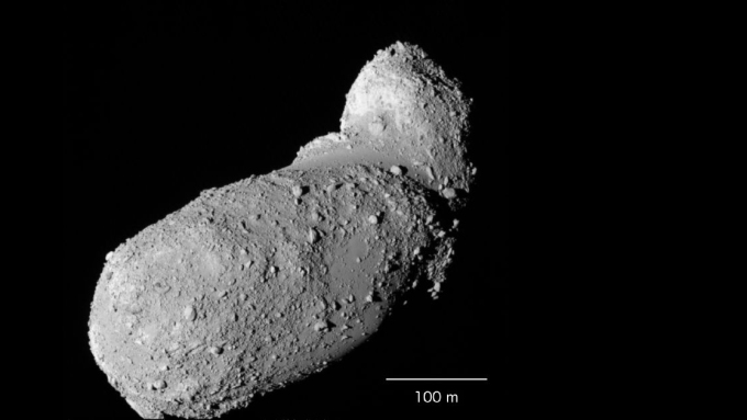 Asteroid Itokawa. Kredit : JAXA